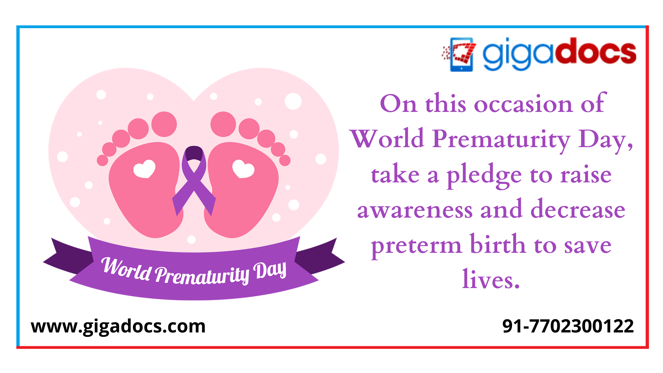 Premature Baby Care with Gigadocs