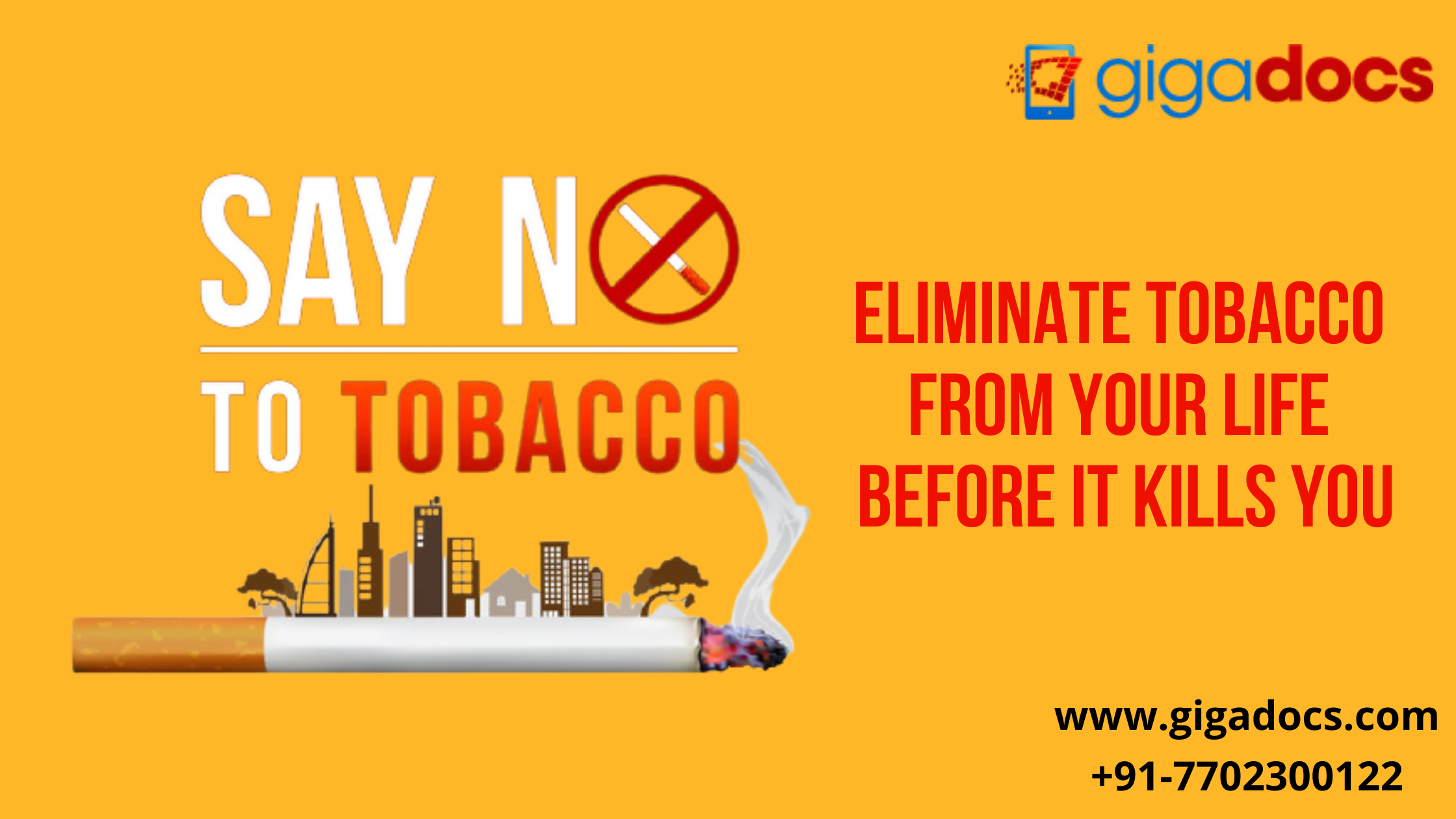 No Smoking Day- Quit Smoking to Win over the Covid Pandemic