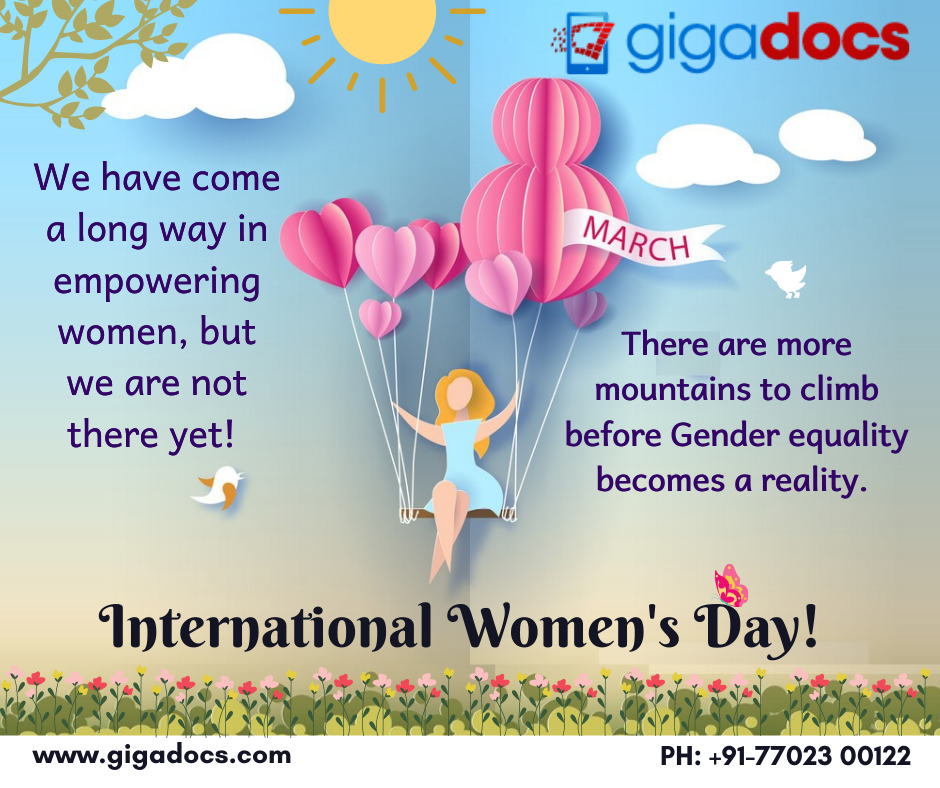 We have come a long way in empowering women, but we are not there yet! There are more mountains to climb before Gender equality becomes a reality. Keep Pushing, keep appreciating! (1)