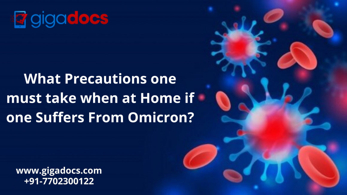 Covid19: What precautions one must take when at home if one suffers from Omicron?