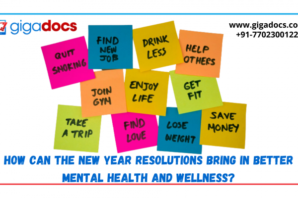 How can the New Year Resolutions bring in better mental health and wellness?